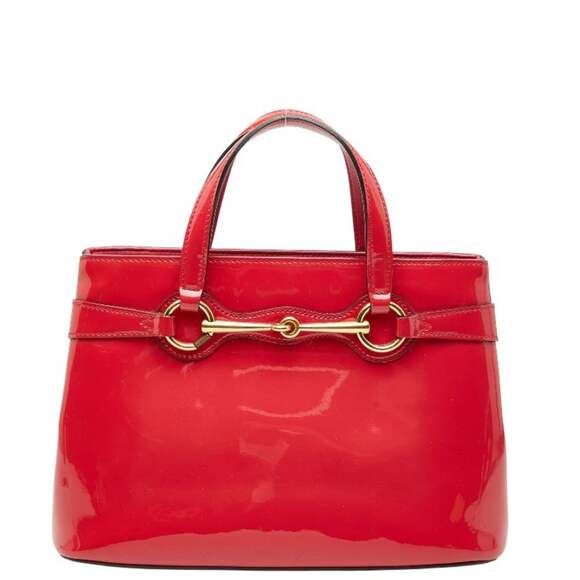 GUCCI Handbags - Gucci Horsebit Handbag in Pink Patent Leather for Women